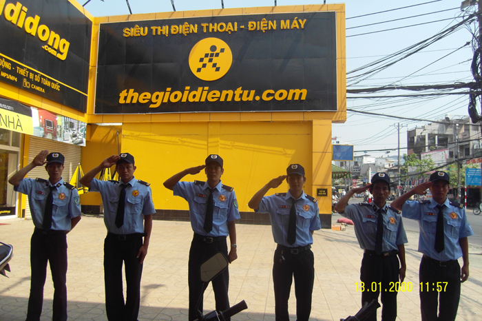 Dịch vụ bảo vệ siêu thị